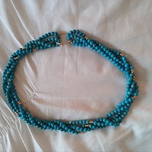 Turquoise Beaded Necklace
